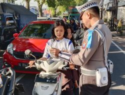 Hari Kelima Ops Keselamatan Semeru 2025, Polresta Malang Kota Maksimalkan Teguran Presisi