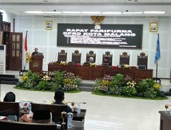 Wakil Walikota Ali Muthohirin Paparkan 4 Ranperda Kota Malang