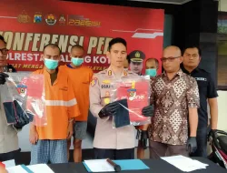 Polresta Malang Kota Bongkar Tiga Kasus Pencurian dalam Dua Bulan, Empat Pelaku Ditangkap