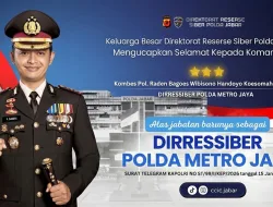 Direktorat Siber Polda Metro Jaya Berganti Nahkoda, Kombes Raden Bagoes Resmi Ditunjuk