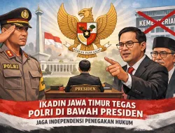 IKADIN Jatim Ingatkan Bahaya Intervensi Politik Jika Polri Dipindah ke Kementerian