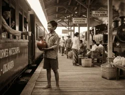 Penjual Air Kendi di Stasiun Itu Ternyata Jadi Orang Nomor Dua Indonesia