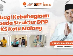 Anggota Dewan Haji Rendra Safaat Bagikan 259 Parcel Kebahagiaan!