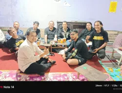 Ngopi Bareng Kapolsek Kedungkandang, Awak Media Rasakan Kekeluargaan