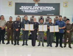 Tiga Ranperda Disetujui, DPRD Kota Malang Soroti Implementasi hingga Perwali