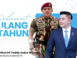 Seskab Teddy, Ulang Tahun Negeri Bersimpuh dalam Doa