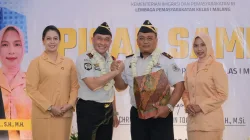 Pedang Pora Iringi Perpisahan, Estafet Kepemimpinan Lapas Malang Resmi Bergulir