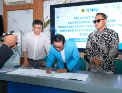 Seru Bareng! UIBU Sambut UTP Surakarta dengan Belajar dan Tanding Persahabatan