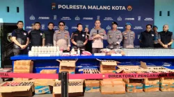 Polresta Malang Kota Gagalkan Peredaran 8,9 Kg Ganja dan 1,6 Kg Sabu, 31 Ribu Jiwa Terselamatkan