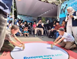 Dari Gasing sampai Pohon Ucapan: Lowokwaru Rayakan HUT Kota Malang Lewat Kreativitas