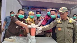1,2 Juta Pil Koplo dan 37 Kg Ganja Dimusnahkan Kejari Kota Malang