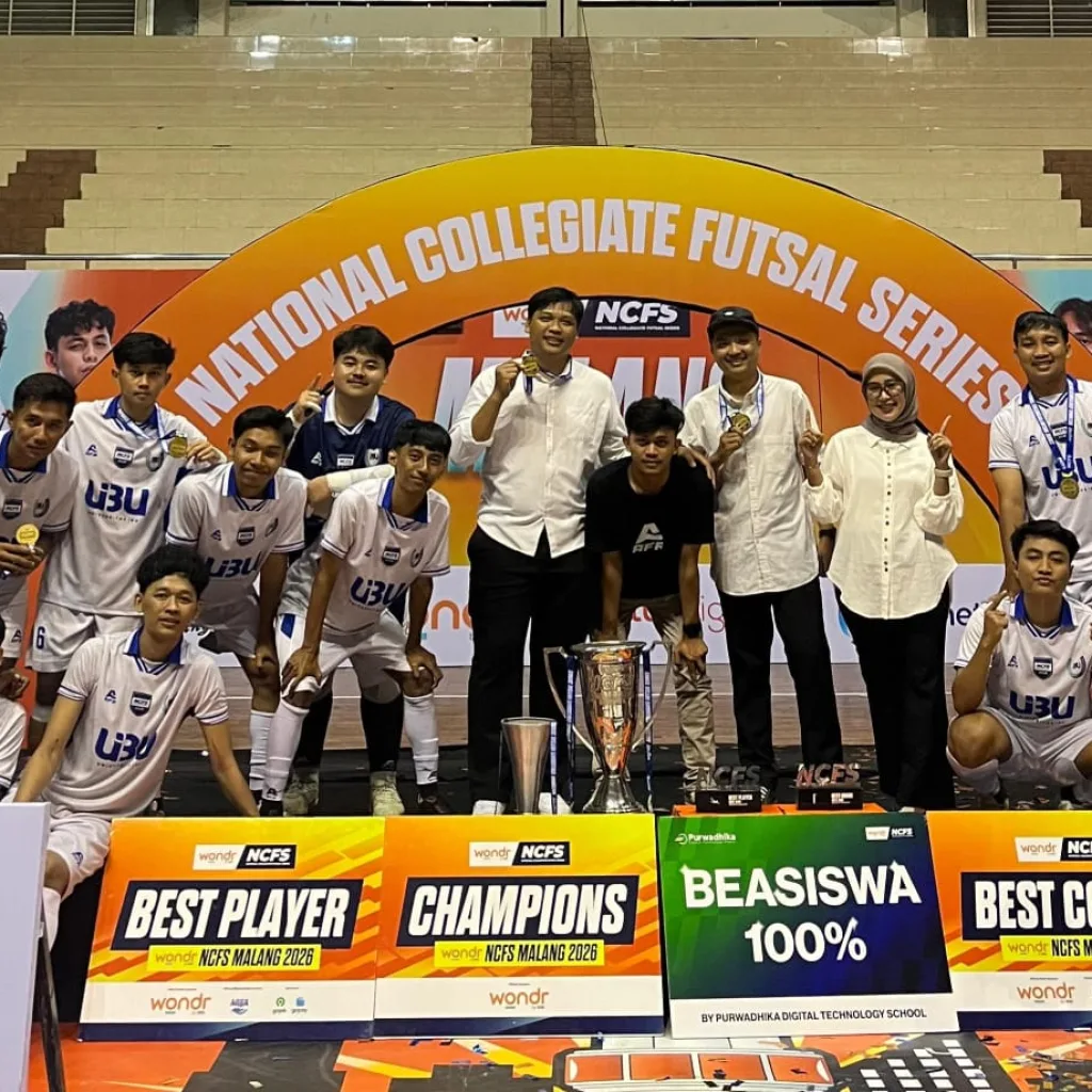 The Best!  Tim Futsal UIBU Gasak Gelar Juara NCFS 2026, Rektor Dr Nurcholis: Bukti Kompak dan Disiplin