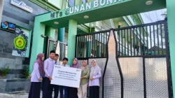 Lewat Program CSR, BRI Batu Perbaiki Fasilitas Belajar MTs Sunan Bonang