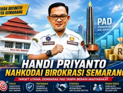 Handi Priyanto Resmi Jadi Sekda Semarang, Langsung Dihadapkan Target Dongkrak PAD Tanpa Naikkan Pajak