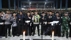 Suran Agung PSHT Gresik Berjalan Aman, Kapolres Apresiasi Sinergi Semua Pihak