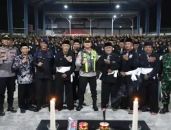 Suran Agung PSHT Gresik Berjalan Aman, Kapolres Apresiasi Sinergi Semua Pihak