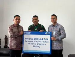 Total TJSL BRI Malang Kawi Capai Rp642 Juta, Perkuat Fasilitas Pendidikan hingga Rumah Ibadah