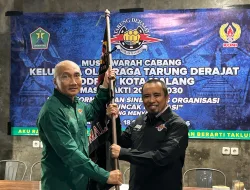 Resmi Pimpin Kodrat Kota Malang, Rendra Masdrajad Bidik Generasi Petarung Berprestasi