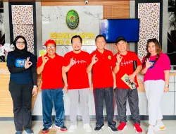 BRI Kepanjen Perkuat Sinergi dengan Pengadilan Agama Kabupaten Malang melalui Olahraga Bersama