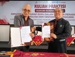 FH UMM Teken MoU dengan Surjo & Partners, Perkuat Kuliah Praktisi KUHAP Baru